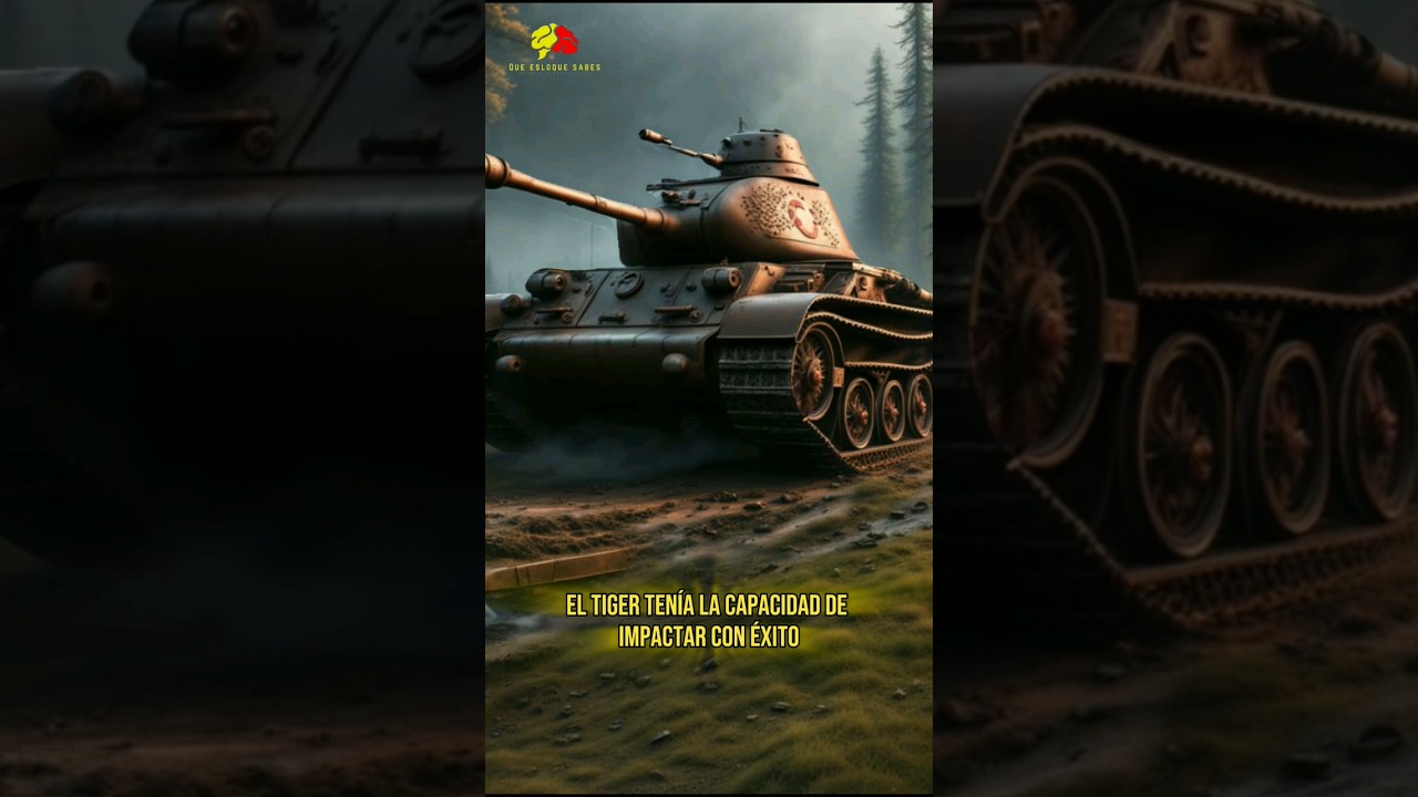 ¿Porqué el tanque Tiger 1 es tan mencionado y elogiado? #história #curiosidades #shorts #shortvideo